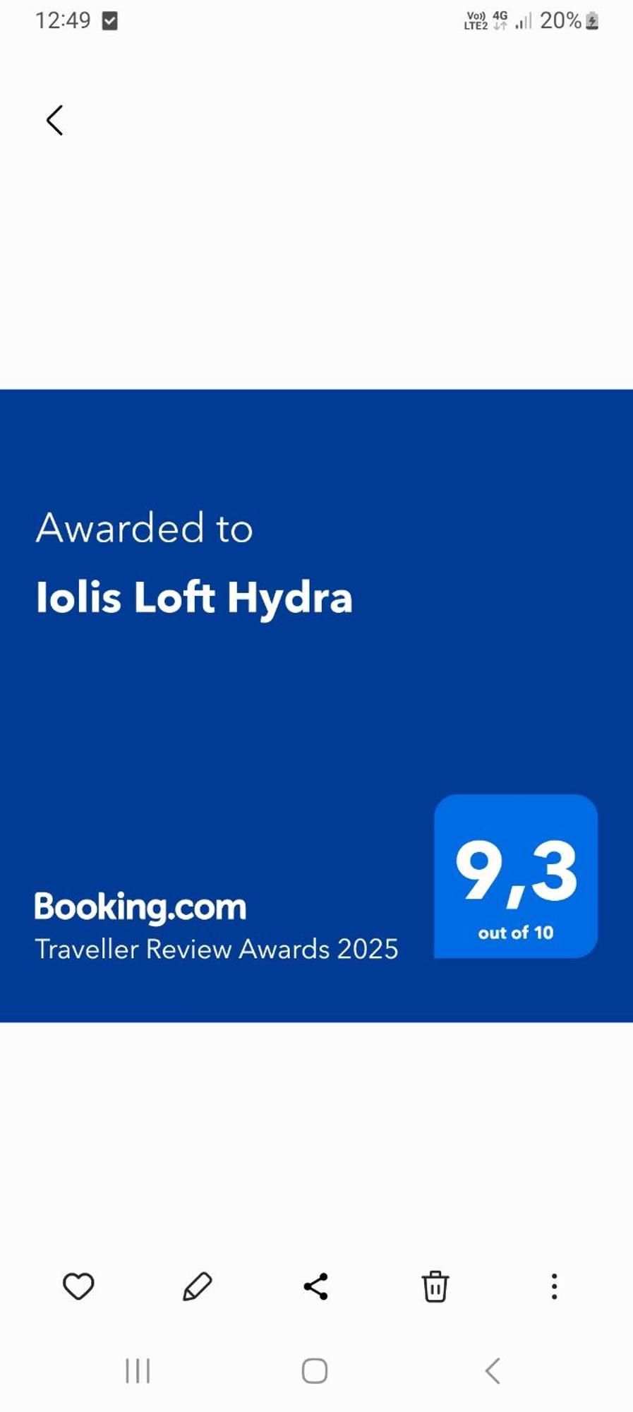 Iolis Loft Hydra 아파트 외부 사진